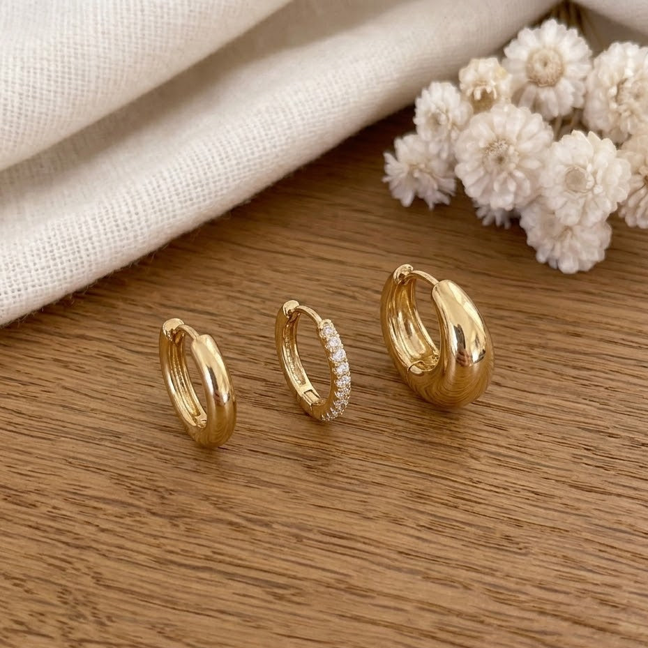 Yvonne - Boucles d'oreilles